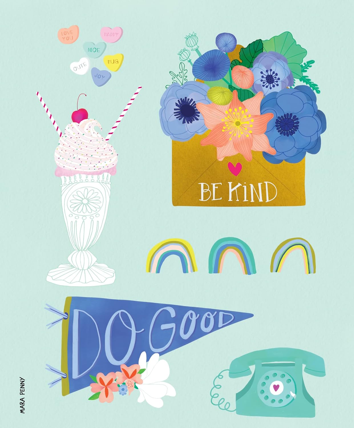 Live Love Sparkle Sticker Book