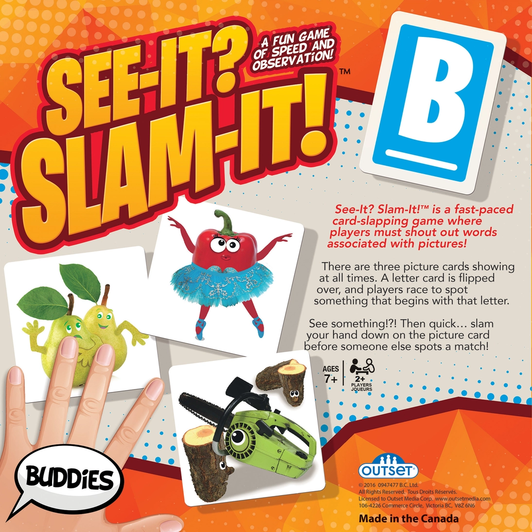 See-It? Slam-It! Board Game