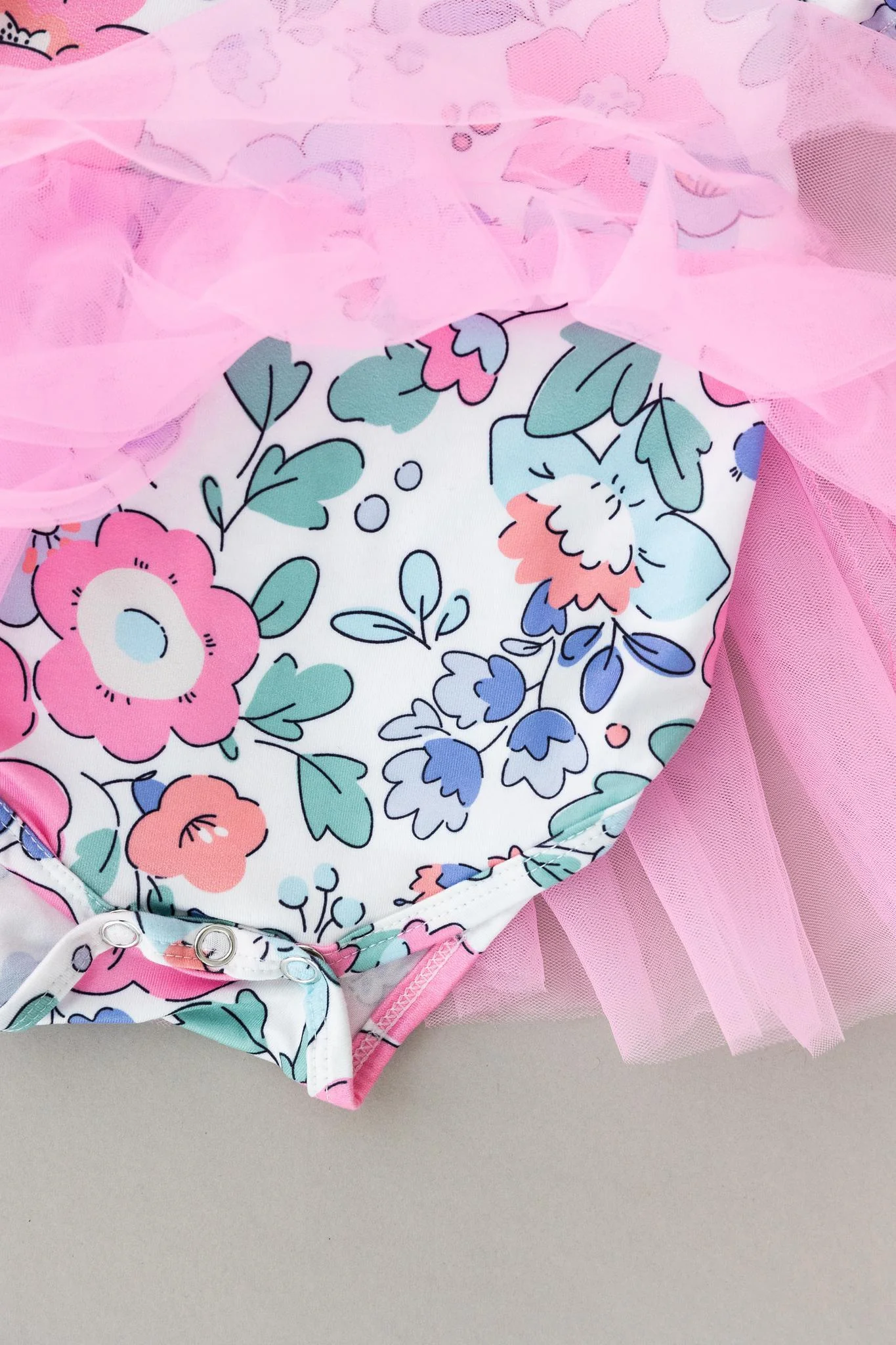 Hydrangea Tutu Baby Dress