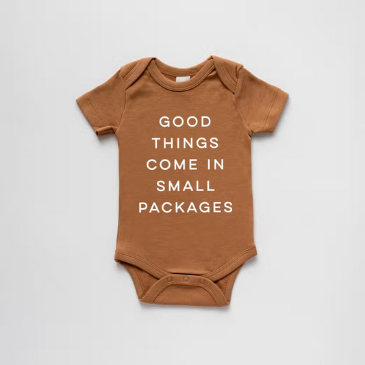 Small Packages Onesie