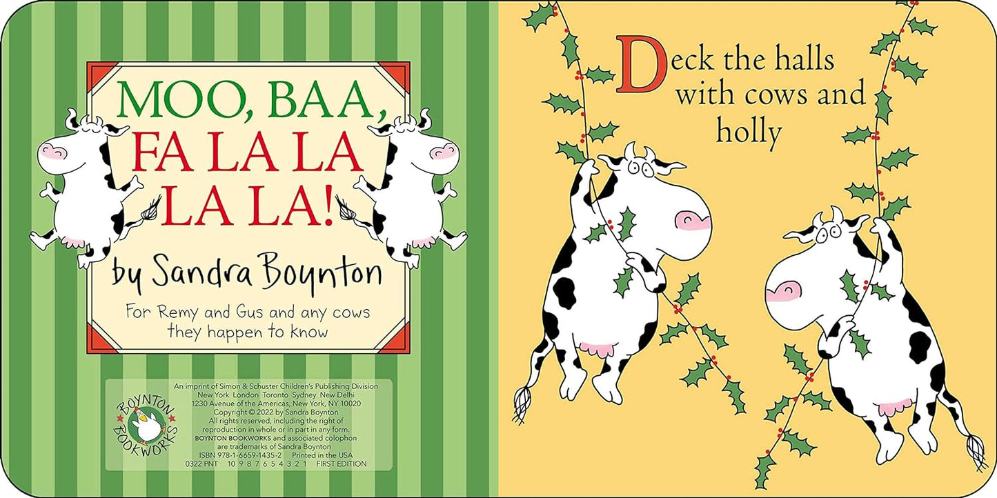 Moo Baa Fa La La La Book