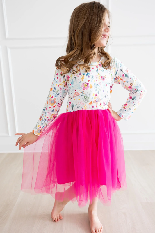 Girls Woodland Garden Tutu Dress