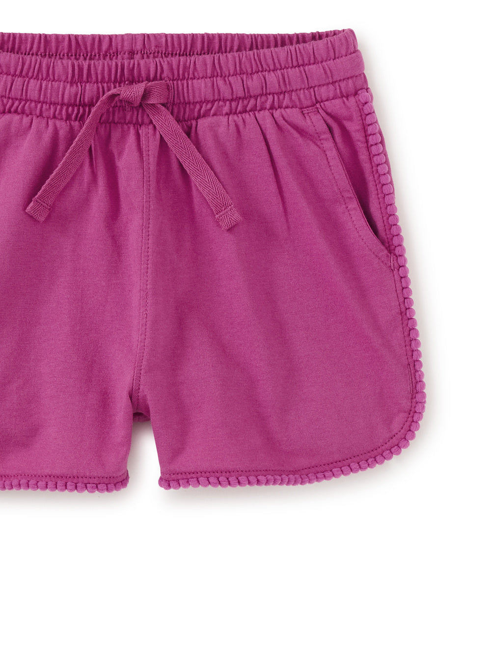 Girls Pom Pom Gym Shorts