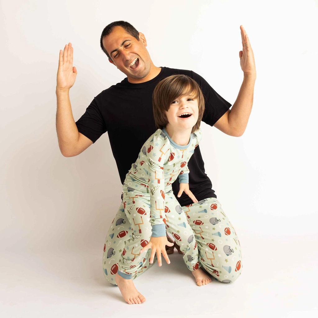 Football Game Day Unisex Bamboo Pajama Bottoms