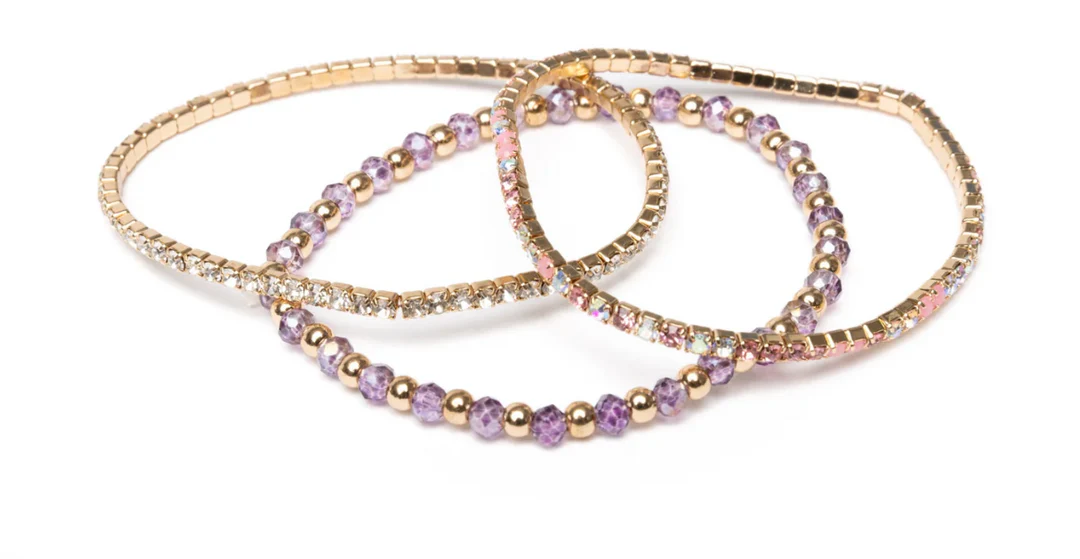 Girls Enchanted Elegance 3pc Bracelet Set