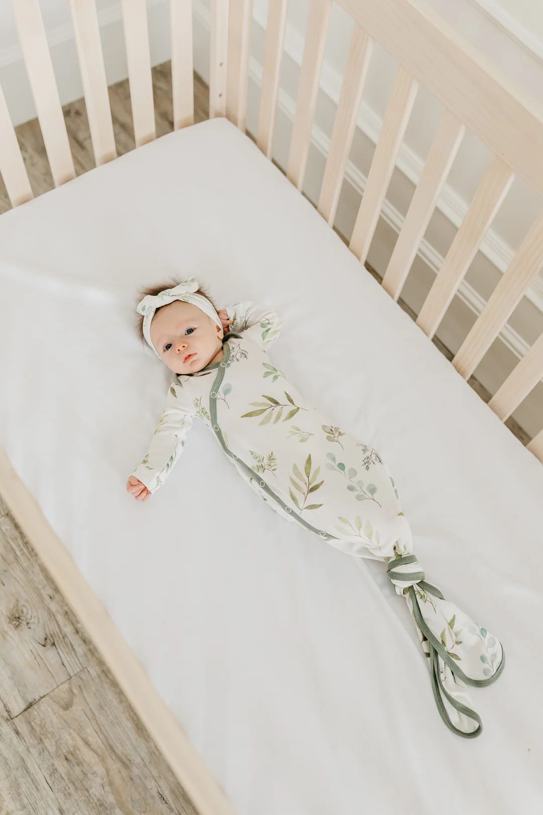 Haven Newborn Knotted Gown