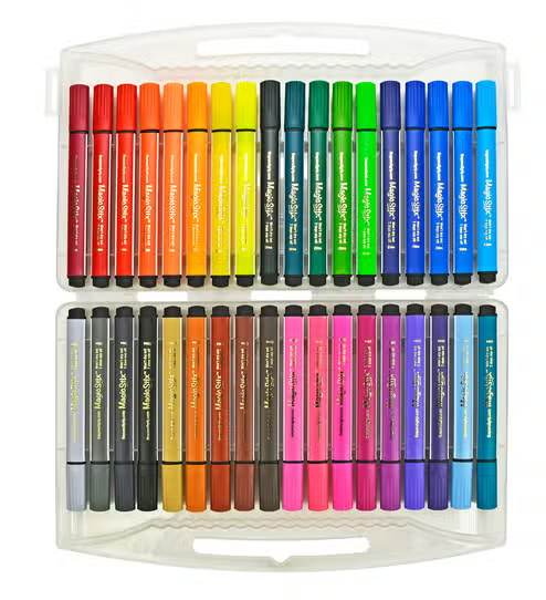 Magic Tri Markers 36pc Set