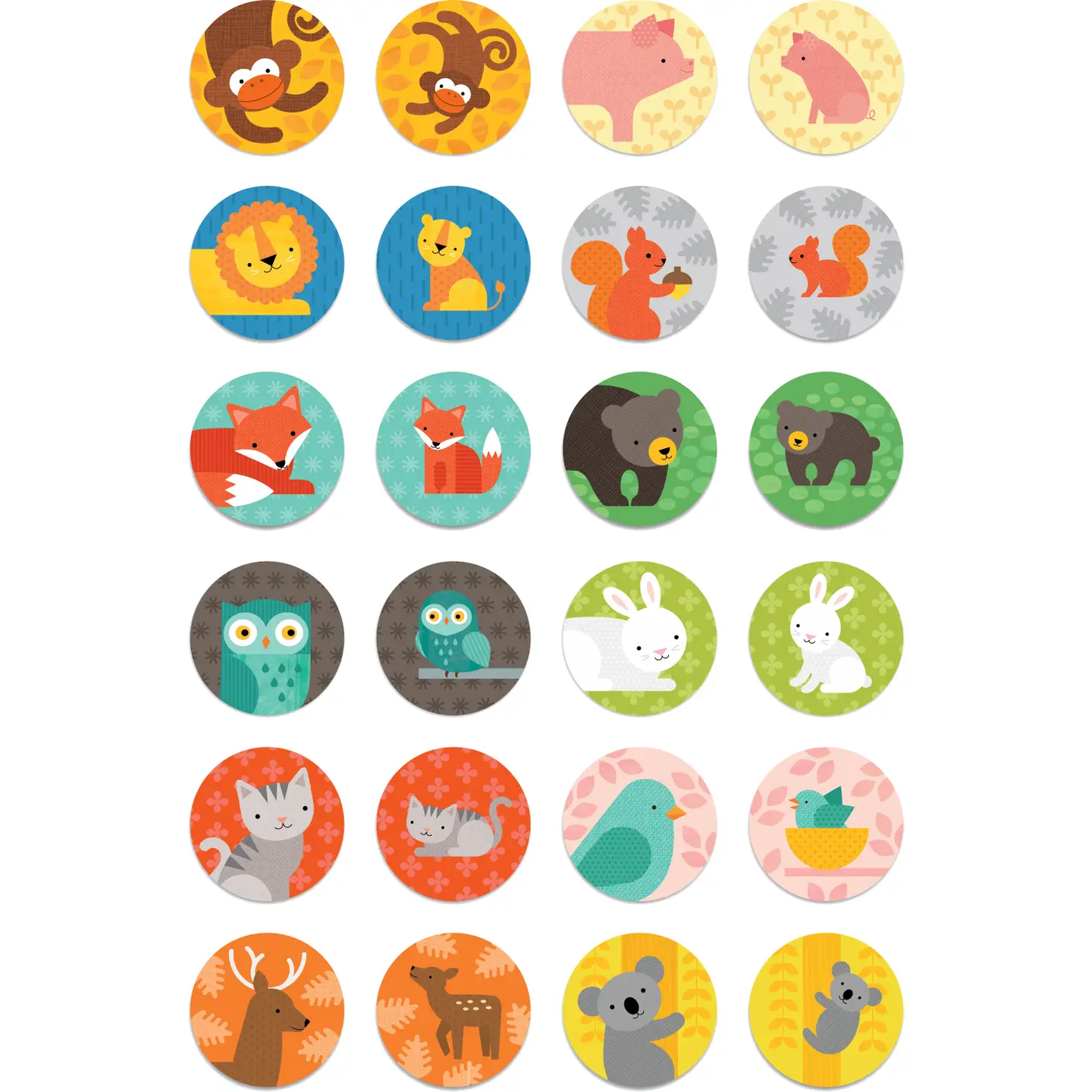 Animals + Babies Matching Game