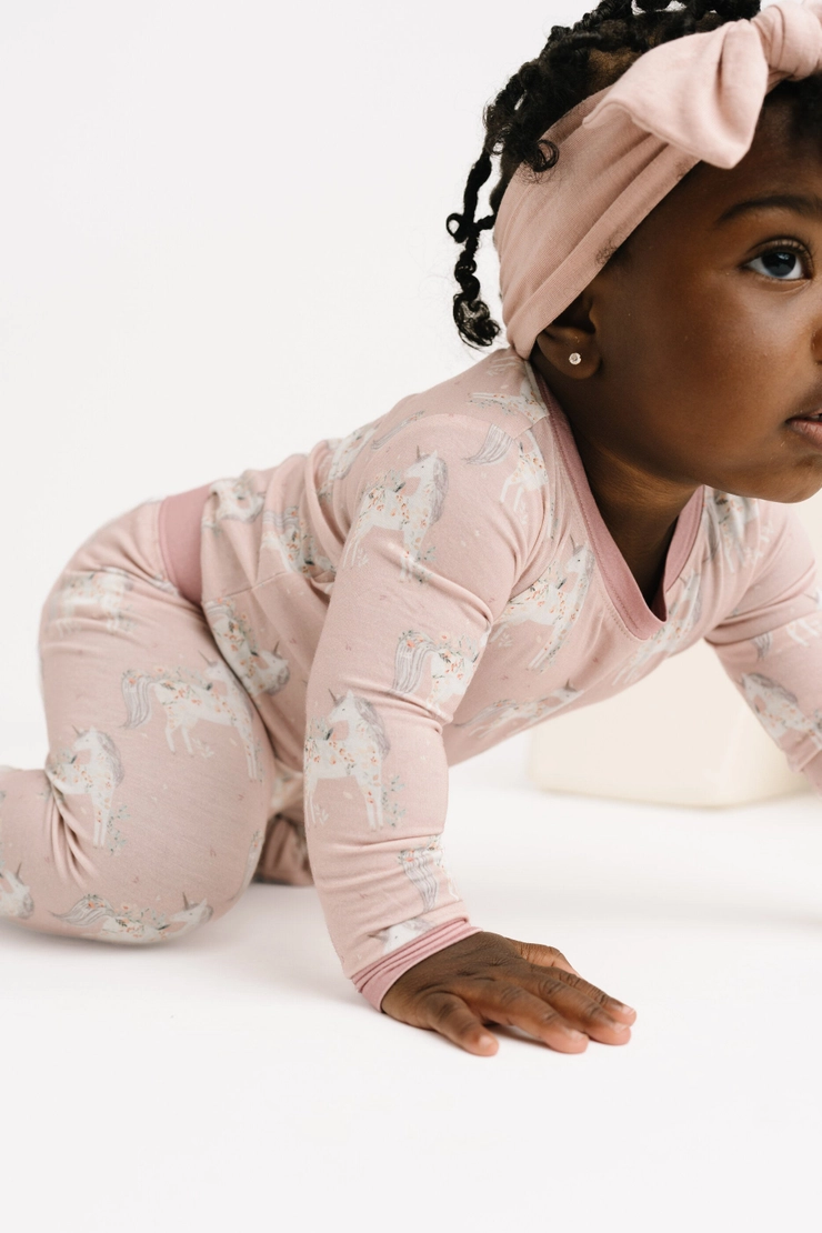 Kids Unicorn Sparkle Bamboo Pajamas