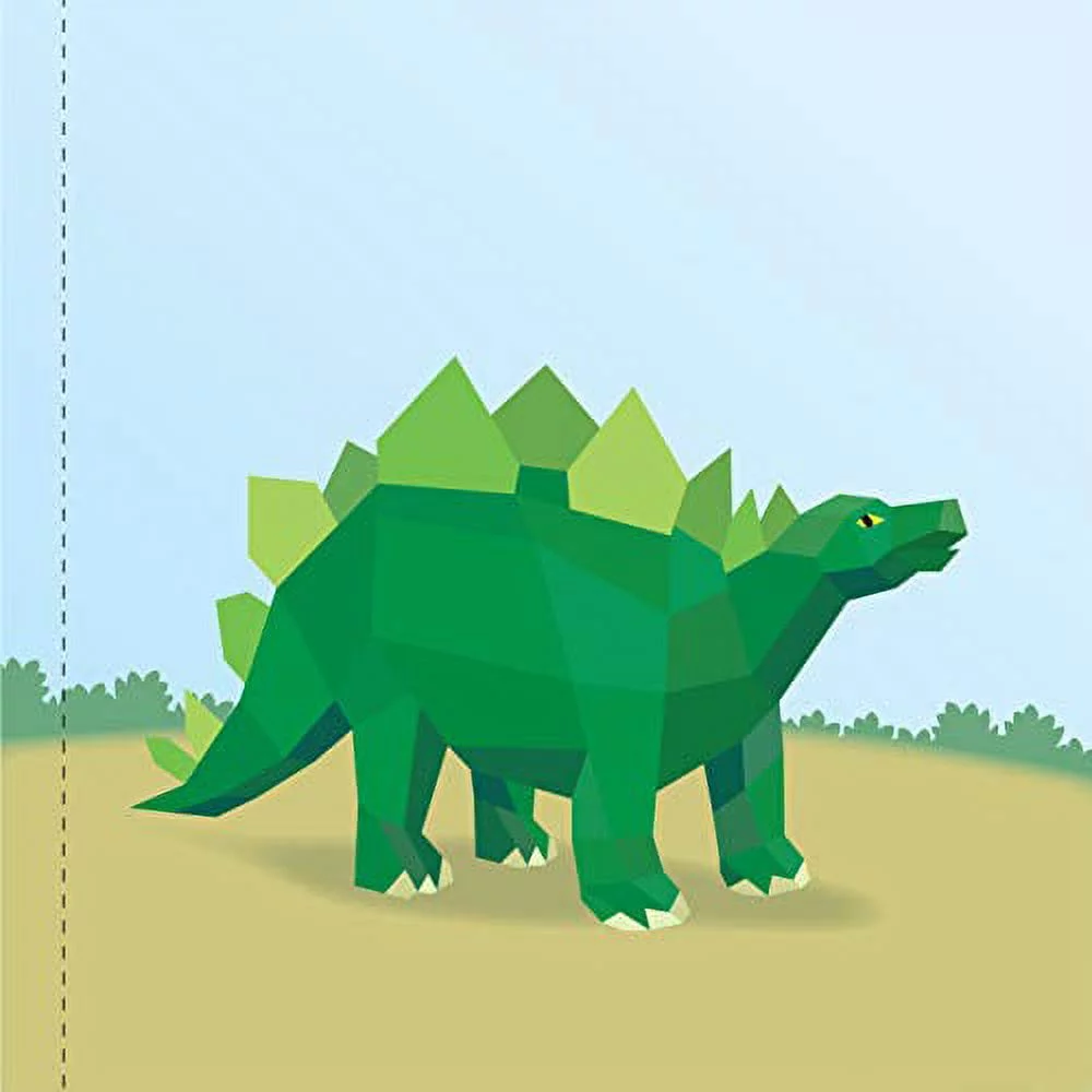 Paint by Stickers Kids Dinosaur