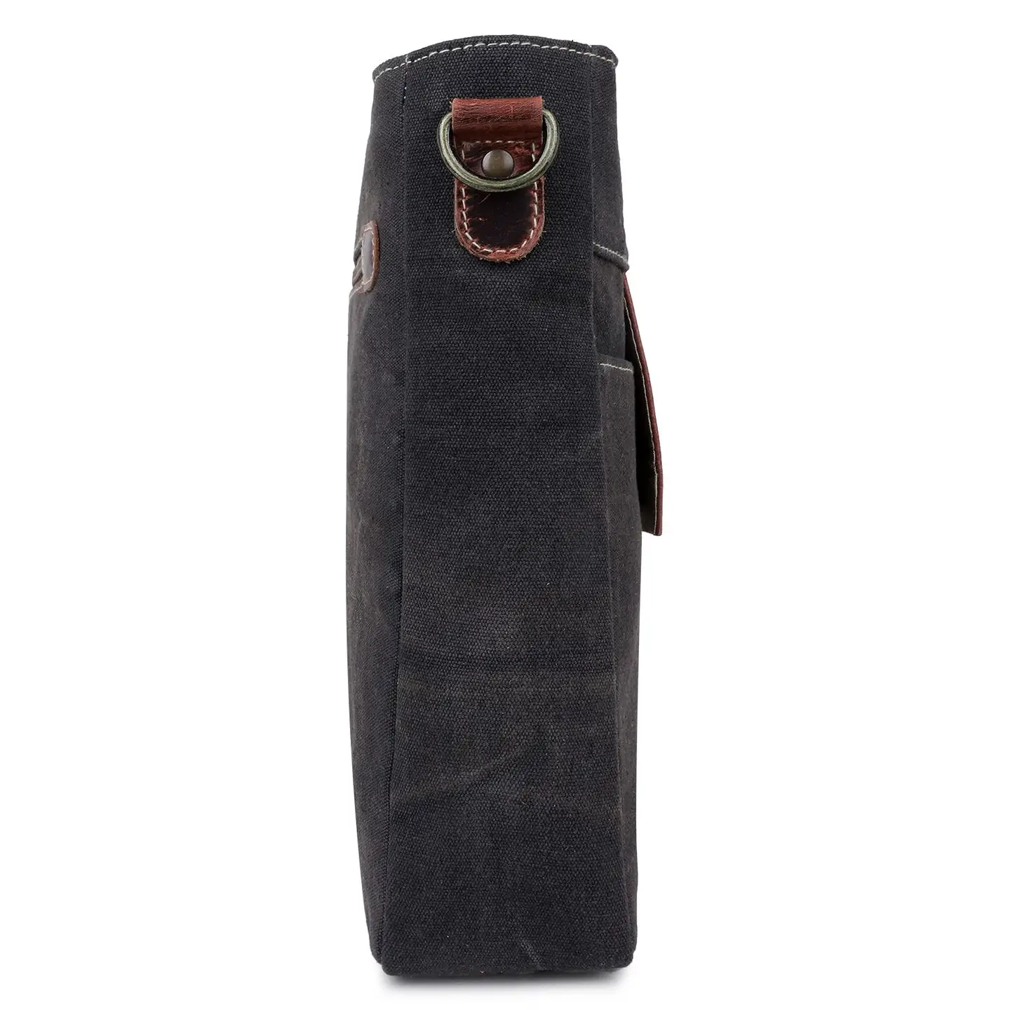 Women's Square Crossbody Bag - Script Print