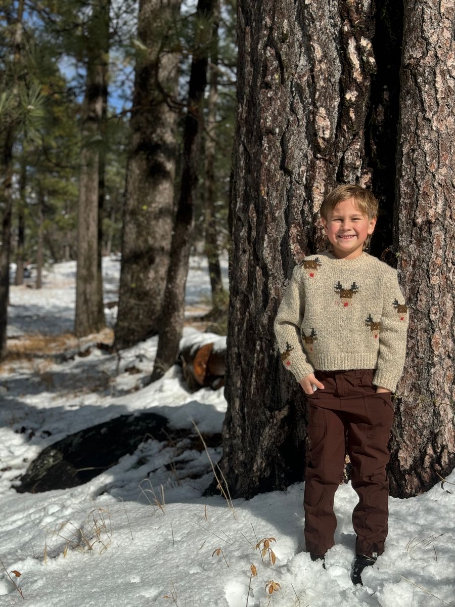 Kids Rudy Reindeer Sweater