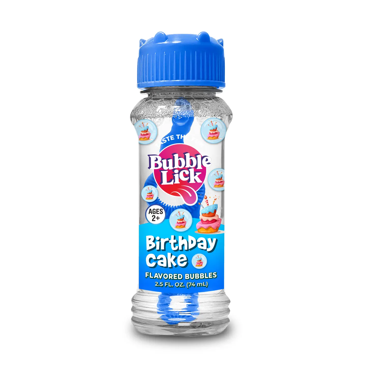 BubbleLick Birthday Cake Bubbles