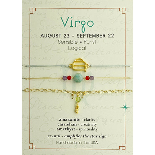 Zodiac Bracelet Set of 3