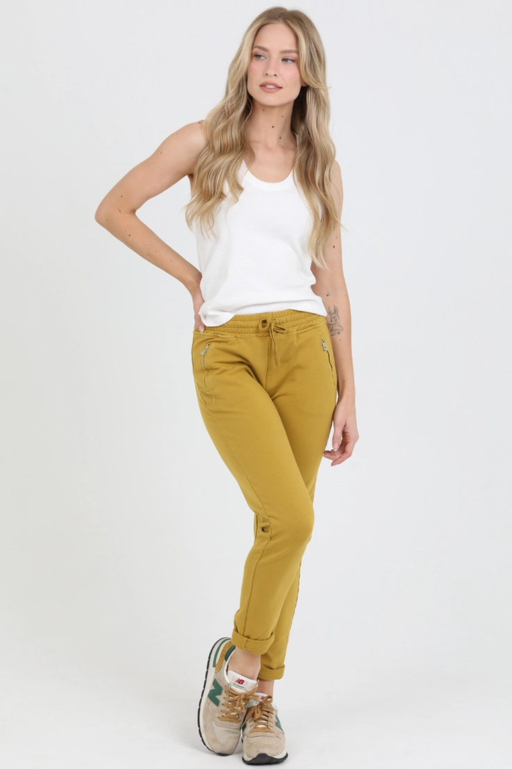 French Terry Joggers w/ Zipper Pocket