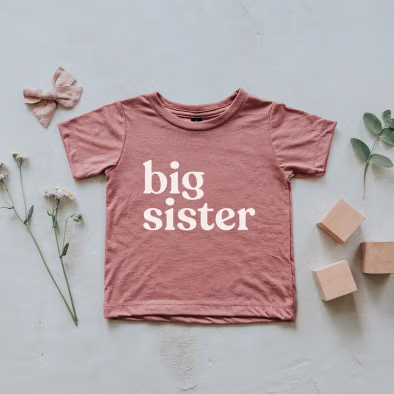 Big Sister Kids Tee