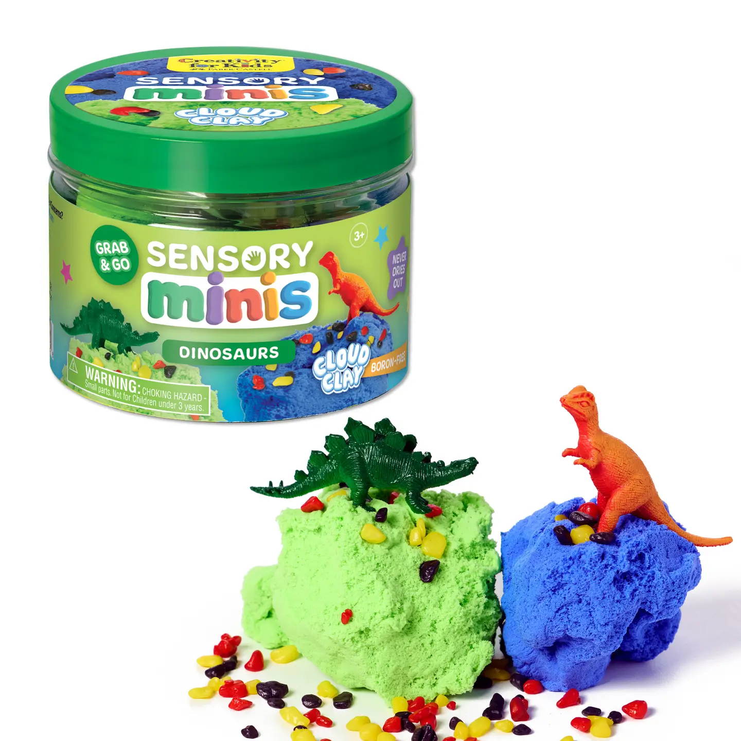 Cloud Clay Sensory Mini Play Jar