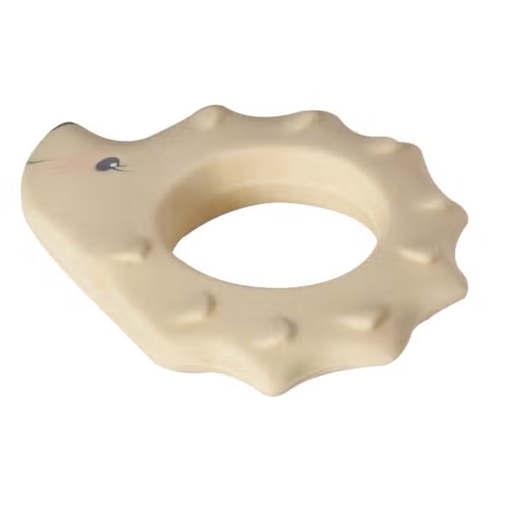 Rubber Teether Hedgehog Ethan