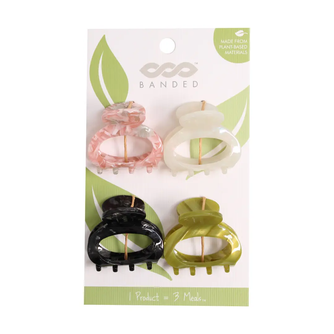 Nature Path 4pk Claw Clips