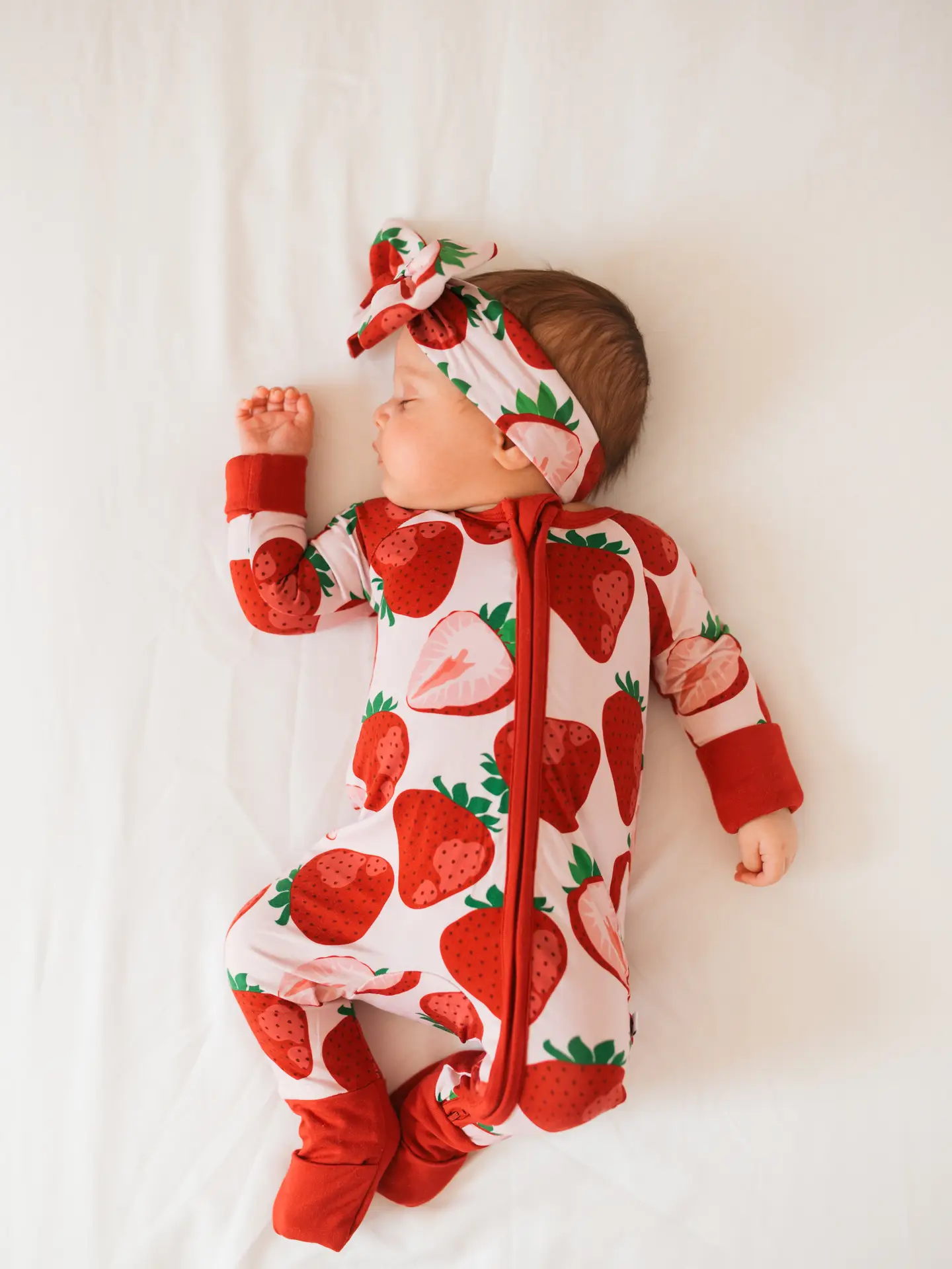 Berry Sweet Strawberry Bamboo Sleeper