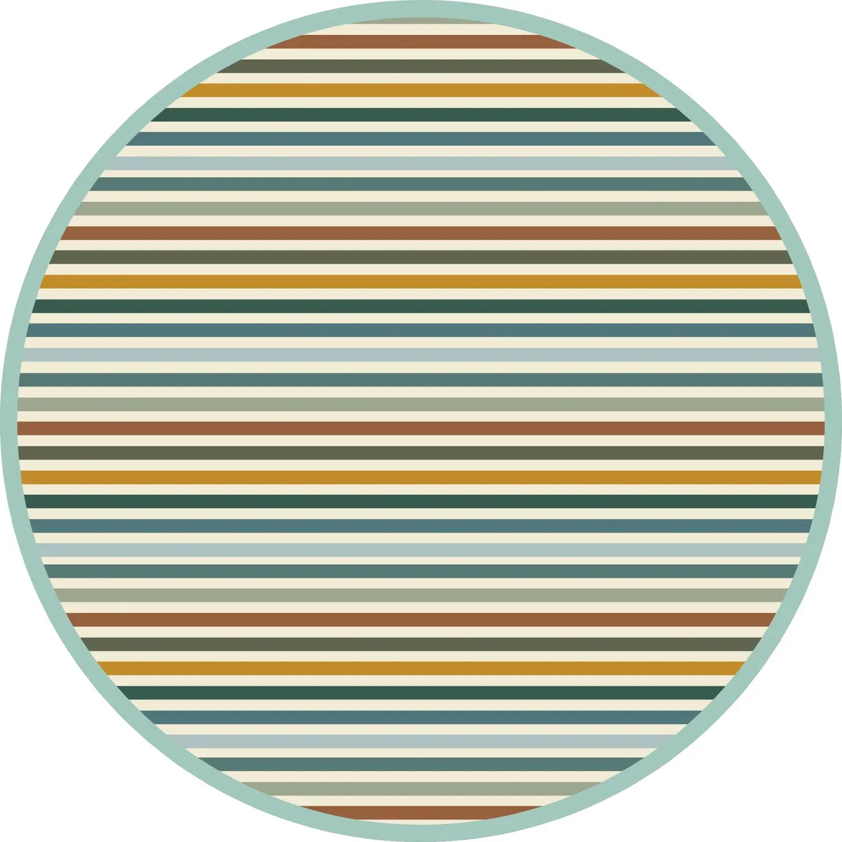 Kids Bamboo Pajamas Autumn Stripes