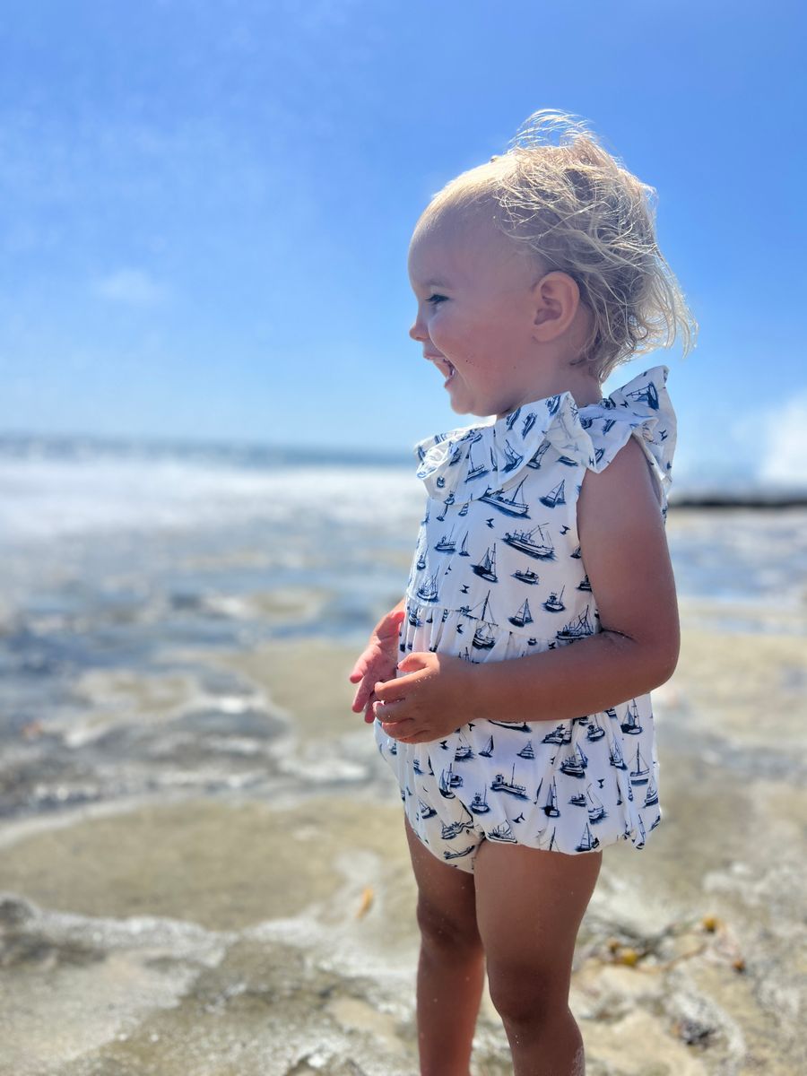 Baby Maya Nautical Boats Bubble