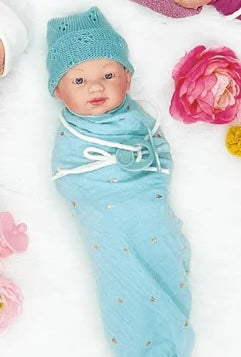 Swaddle Muslin Doll Vanilla