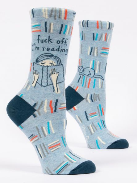 Crew Socks - F*ck Off I'm Reading