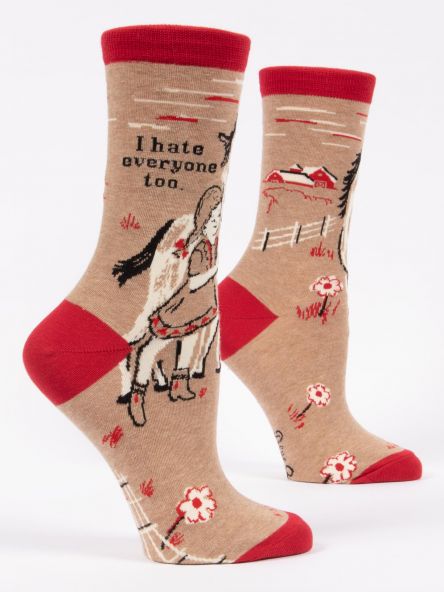 Crew Socks - I Hate Everyone Too
