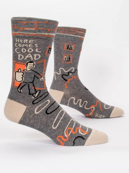 Men's Socks - Here Comes Cool Dad