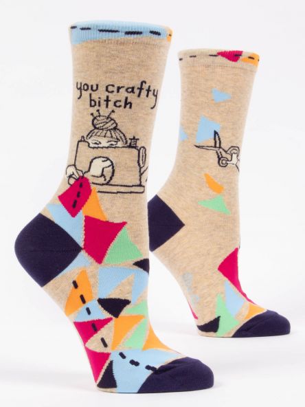 Crew Socks - Crafty B*tch