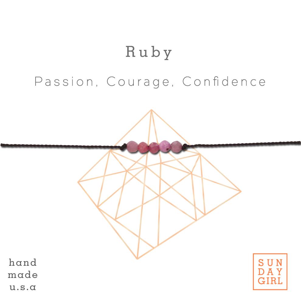 Gemstone Intention Bracelet