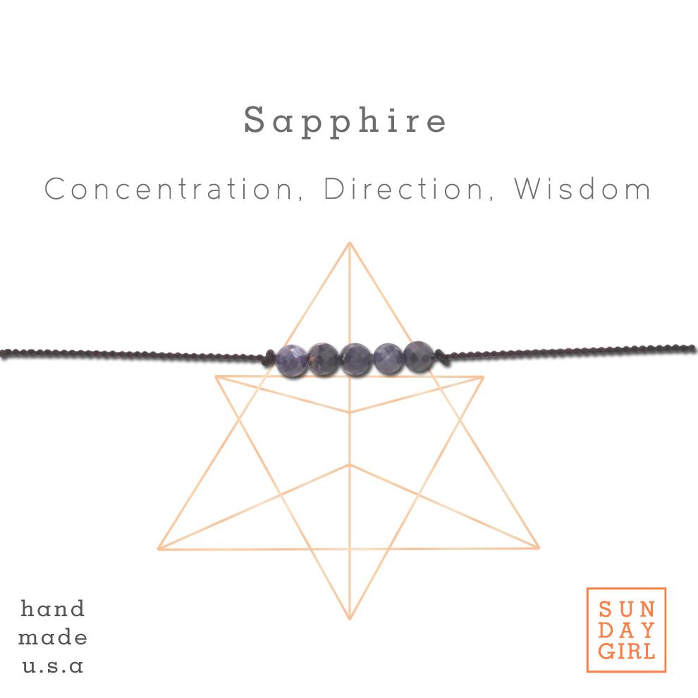 Gemstone Intention Bracelet