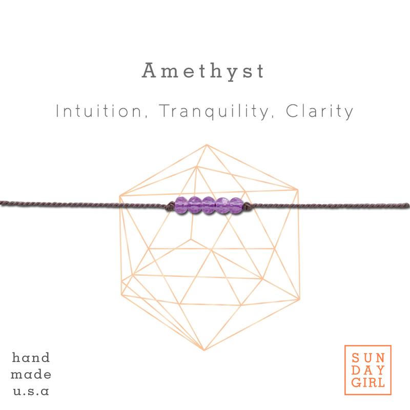 Gemstone Intention Bracelet