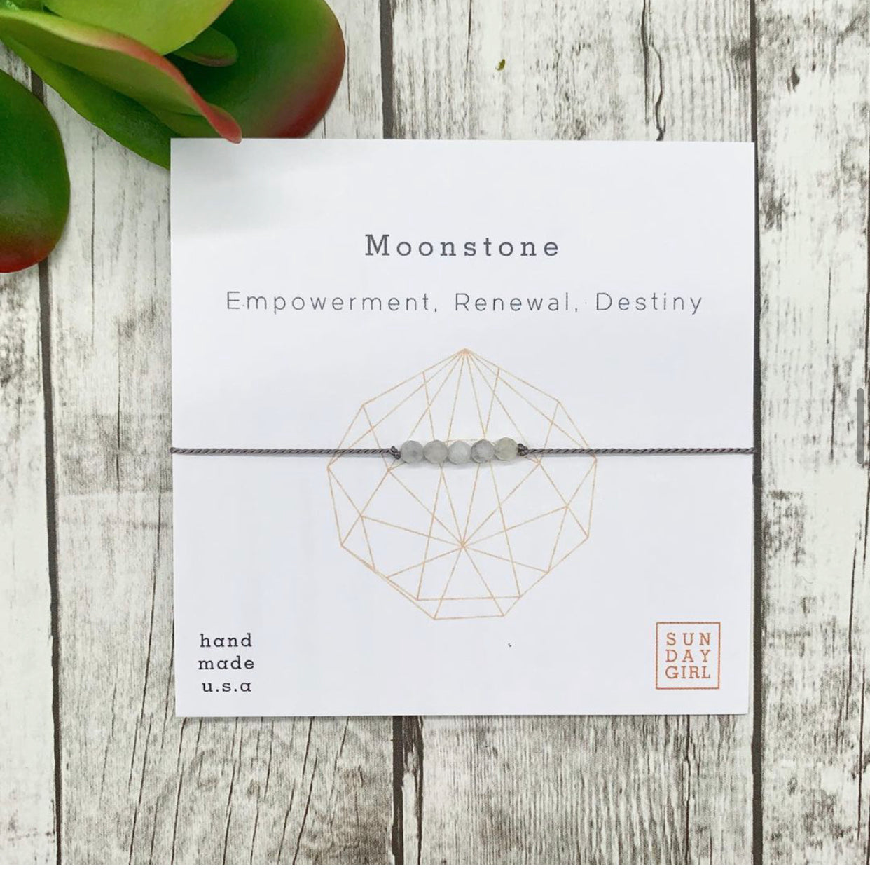 Gemstone Intention Bracelet