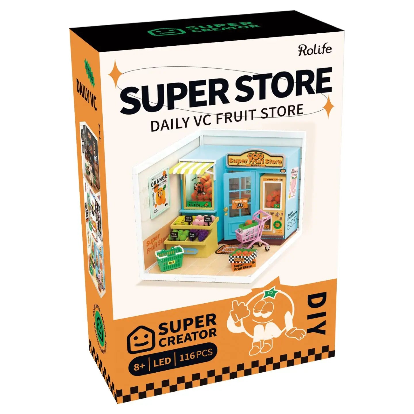 Miniature House Kit: Daily VC Fruit Store