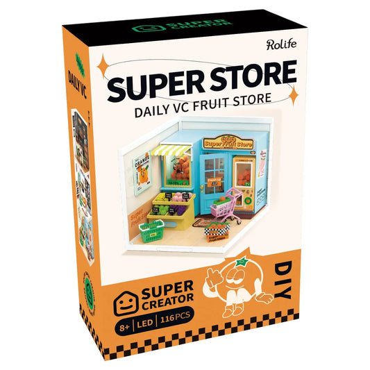 Miniature House Kit: Daily VC Fruit Store