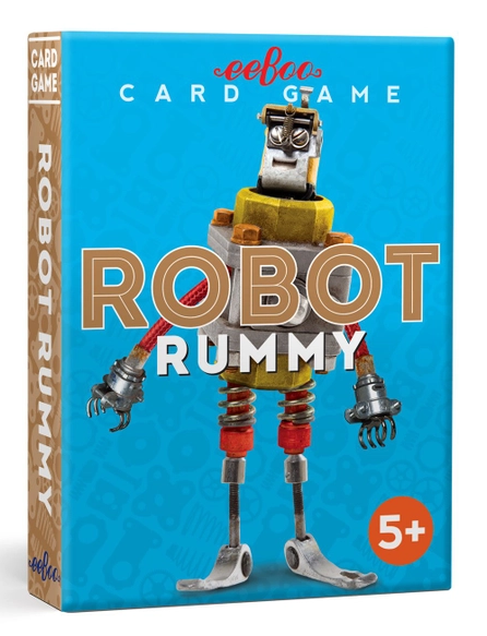 Robot Rummy Playing Cards