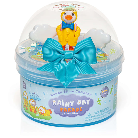Rainy Day Parade Clear Slime