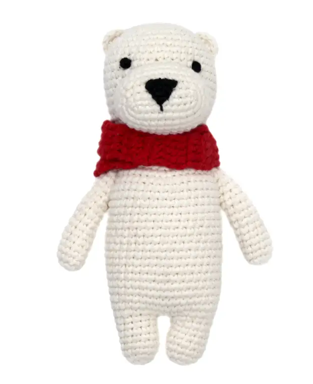 Knit Pat the Polar Bear