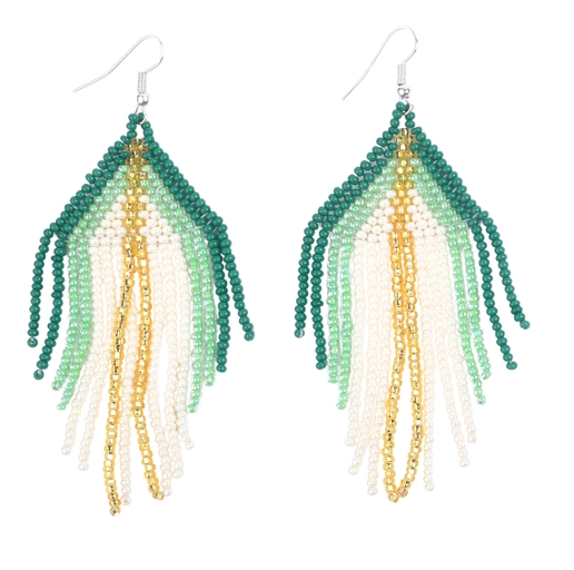 Beaded Earrings Boho Chic