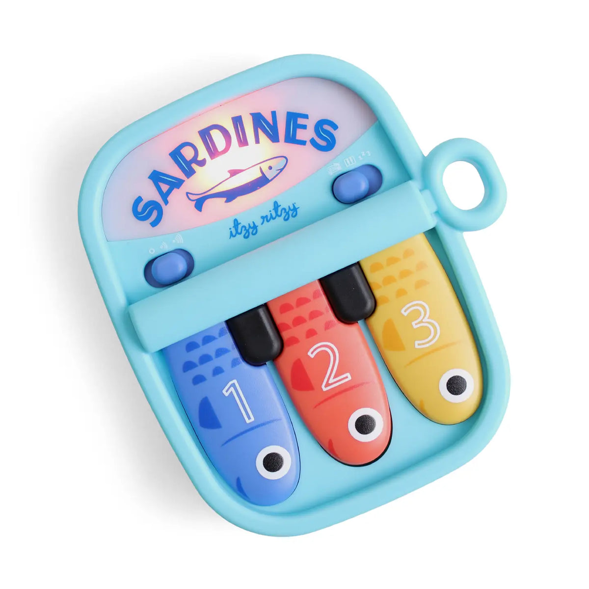 Bitzy Tunes Sardines Light Up Piano Toy