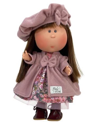 Doll Pale Pink Dress Beret Hat