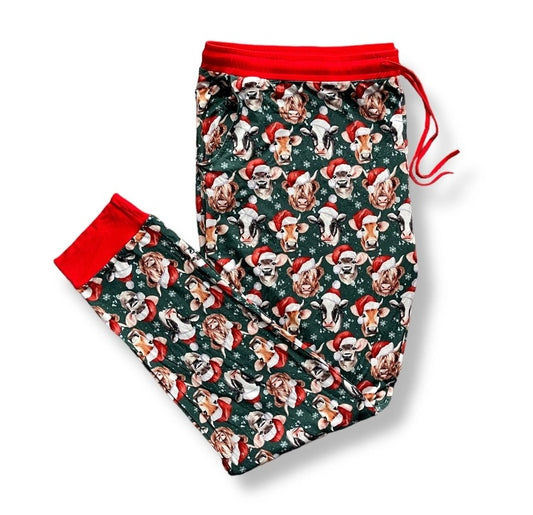 Women's Mooey Christmas Bamboo Joggers