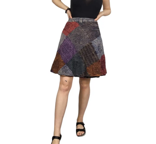 Patchouli Wrap Skirt