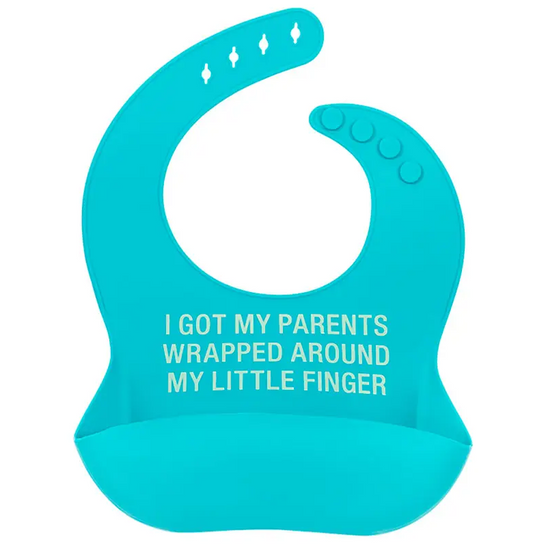 Silicone Bib Parents Wrapped