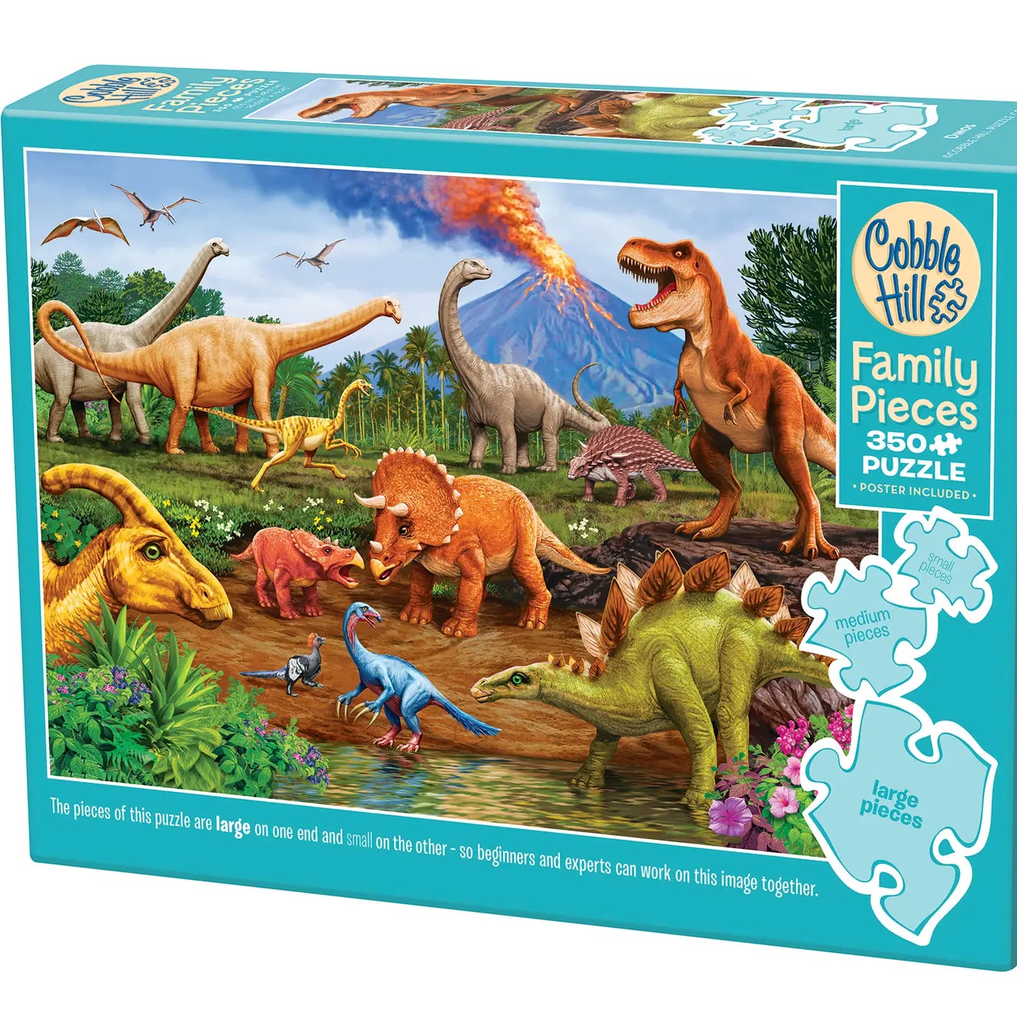 Dinos Family Puzzle 350pc