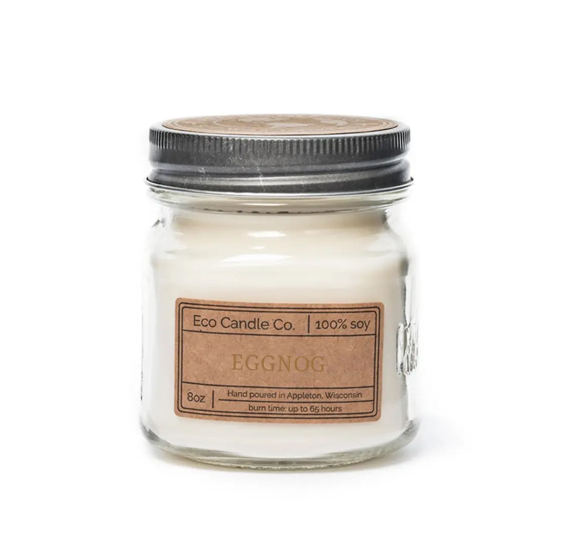 Mason Candle Eggnog