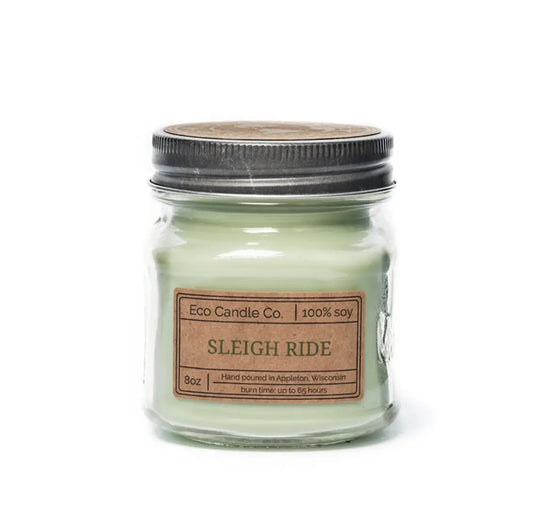 Mason Candle Sleigh Ride