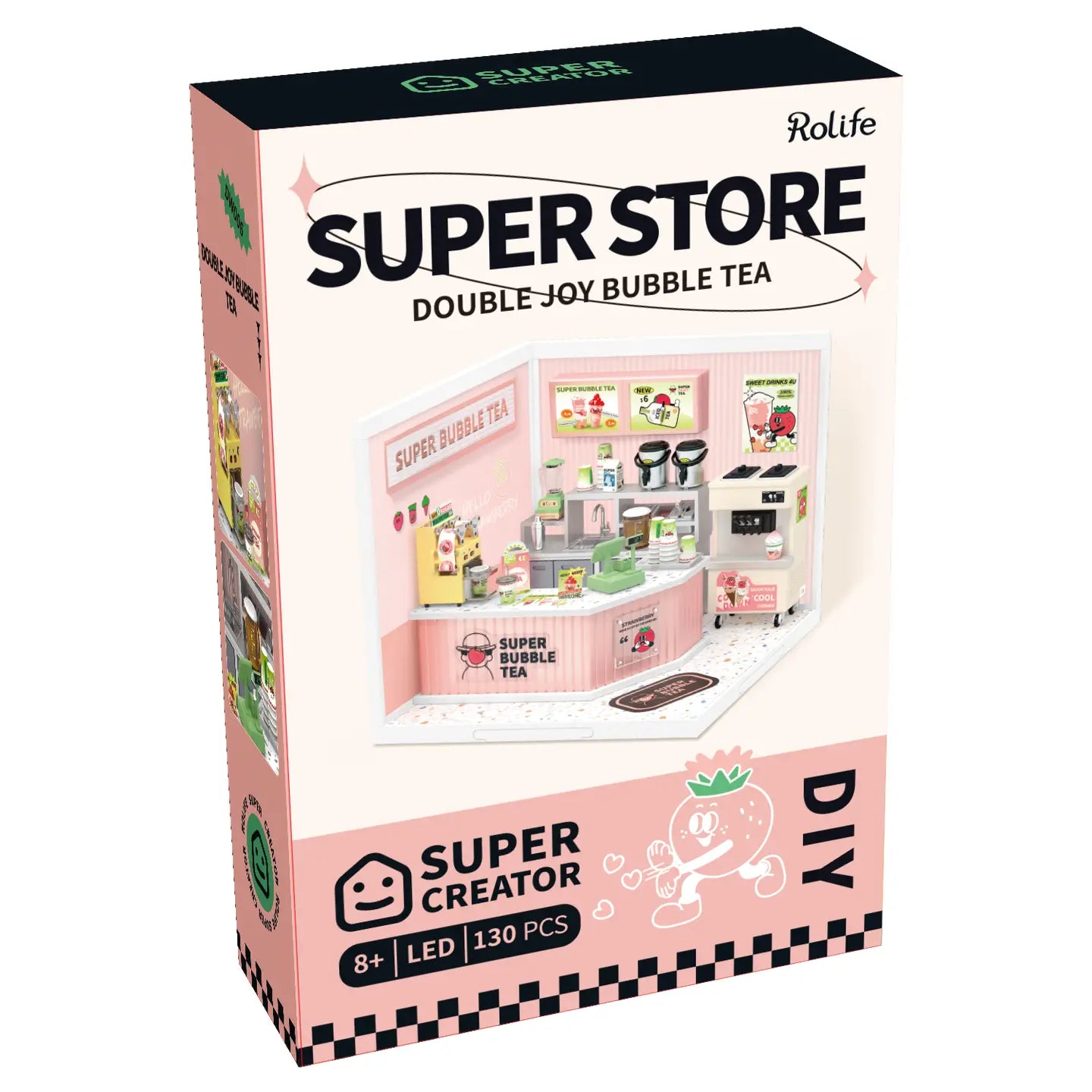 Miniature House Kit: Bubble Tea